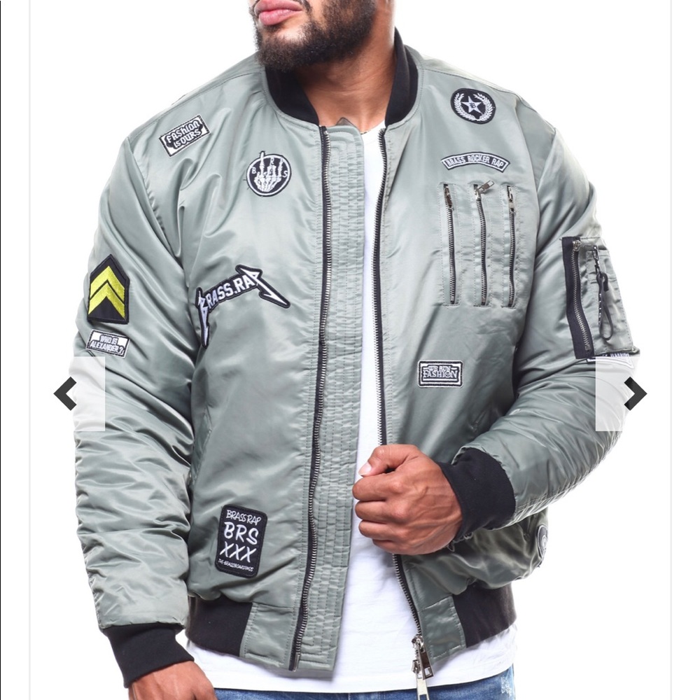 Flight Tigers Military Bomber Jacket